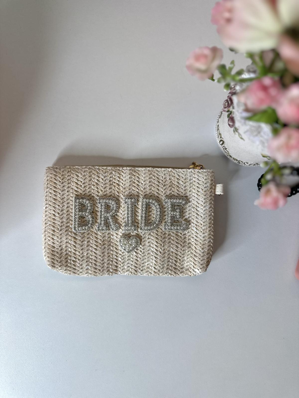 Bride Straw Purse BR026